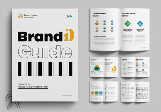 Corporate Brand Guideline Template