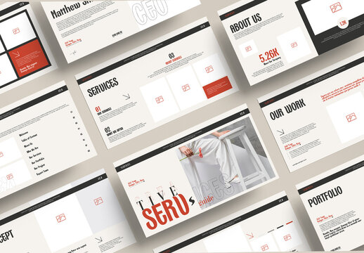 Services Guide Presentation Template