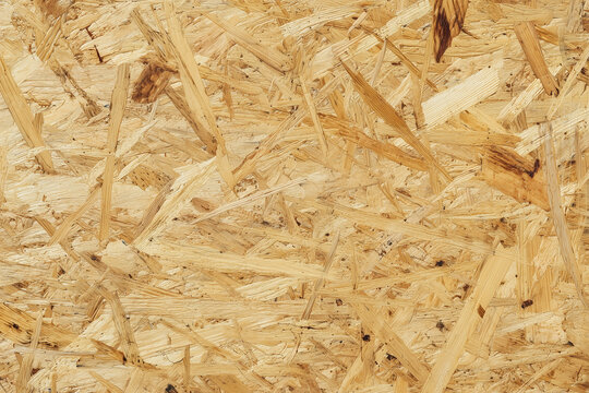 Industrial OSB Board Wood Chip Texture