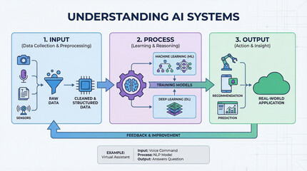 Understanding Artificial Intelligence Systems Workflow Diagram