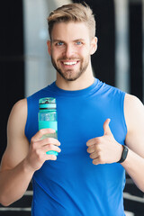 Thirsty runner workout. Thirsty man drink water. Sport runner man has thirst. Healthy lifestyle....