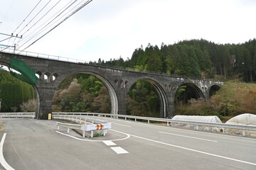 旧国鉄宮原線北里橋梁