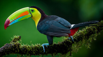Fototapeta premium toucan on a branch
