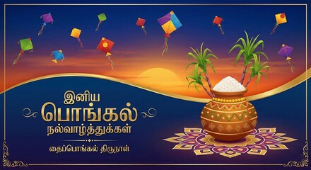 Sankranti theme wishes telugu poster/banner, sankranti subhakankshalu, bhogi and kanuma wishes