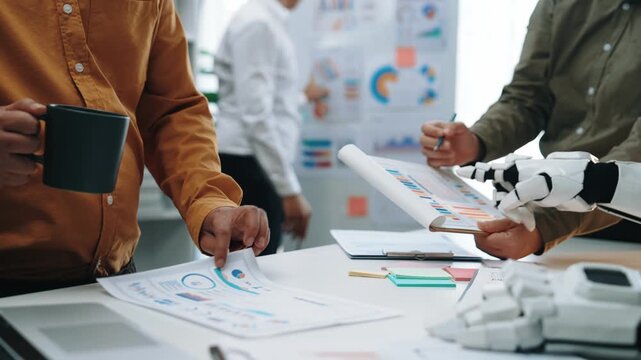In a thorough planning cycle, staff rely on artificial intelligence for timely data exploration, shaping a collaborative path that meets evolving business goals. Noogenesis AI