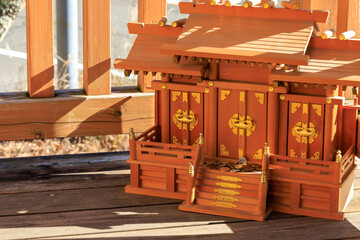 御坂峠の小さな神棚