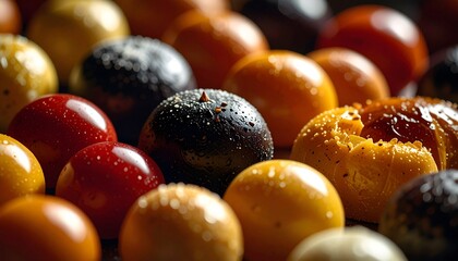 Delicious Assortment of Sweet Chocolate Truffles