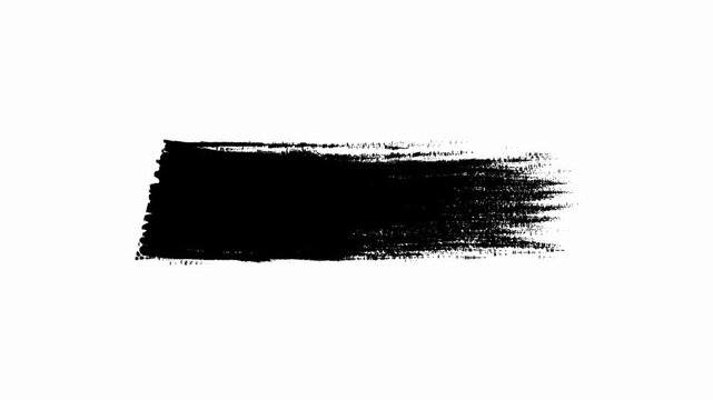 Painting Black Brush Grunge background for titles or other your text with alpha channel. Watercolor Retro art Vintage Abstract background.
