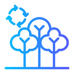 Green Environment Sustainability Concept Icon