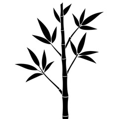 Obraz premium green bamboo leaves