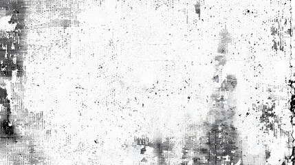 black and white photo of a dirty wall Distres