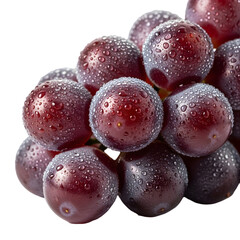 Fresh grapes with dew
