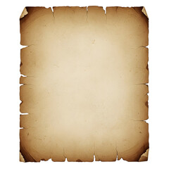 Aged parchment paper sheet
