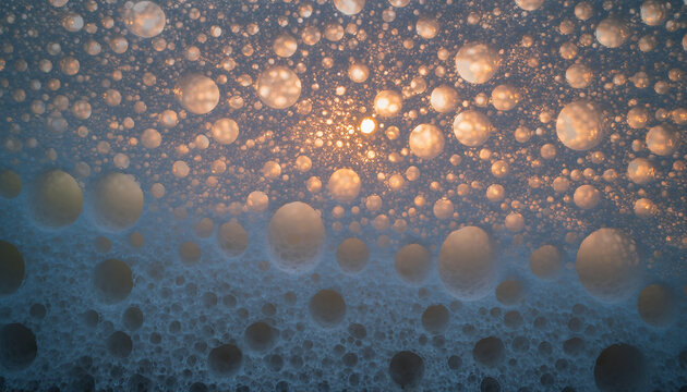 Macro Texture of White Porous Material for Insulation