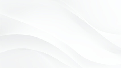 Abstract smooth white wave texture background design