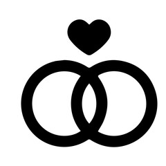 Wedding Rings Icon