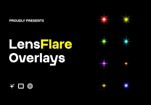 Lens Glare Overlays