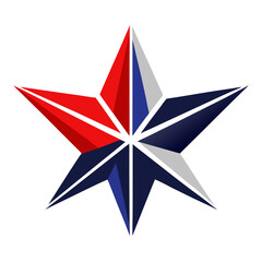 Patriotic Star Design

