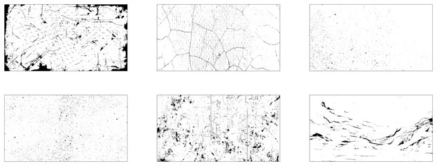 Grunge Urban Backgrounds set. Texture Vector. Dust Overlay Distress Grain ,Simply Place illustration over any Object 