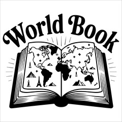 World Book Day t-shirt design.