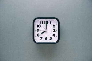 Morning starts at eight o'clock, representing daily routine, and productivity, part of a time series