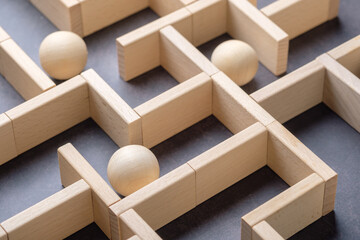 Multiple paths in a complex business system maze