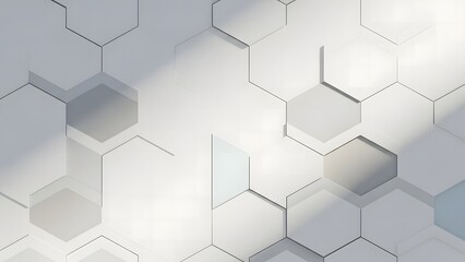 abstract background with hexagons