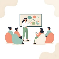 Business Presentation and Team Collaboration