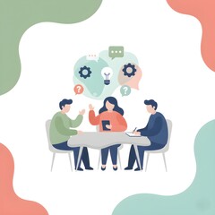 Collaborative Team Brainstorming and Idea Generation