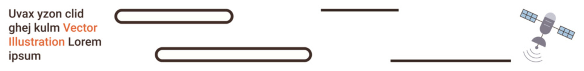 Space communication, global connectivity, data transmission, technology networks, exploration, satellite systems. Satellite transmitting signals alongside text and data bars. Space communication