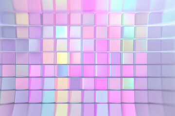 Futuristic pastel gradient grid background &mdash; smooth glow abstract UI wallpaper