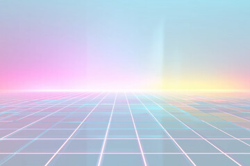 Pastel gradient grid background with soft pink and blue tones &mdash; modern minimal corporate wallpaper