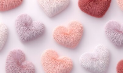 High definition plush love heart image