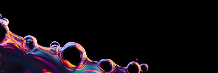 HD Colorful Bubble Technology Wallpaper