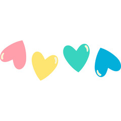 Obraz premium Cute Heart Decoration
