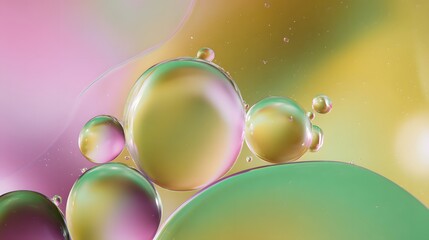 HD Colorful Bubble Technology Wallpaper