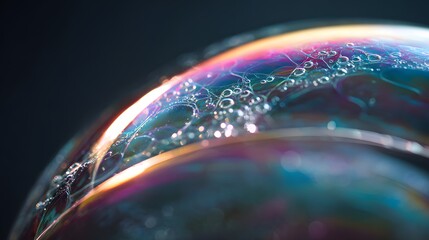 HD Colorful Bubble Technology Wallpaper