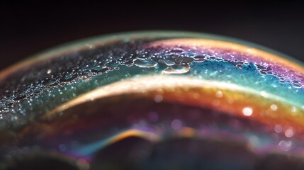HD Colorful Bubble Technology Wallpaper