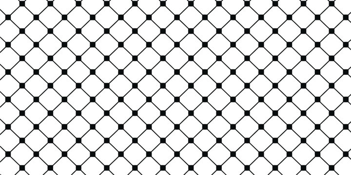 Keffiyeh or Shemagh Pattern Vector Illustration, Traditional Palestinian Head Scarf Print with Geometric Fabric Texture and Classical Oriental Cloth Background