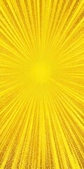 Obraz premium Abstract yellow burst with light rays and a central glow.