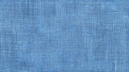 Textured blue fabric cloth with detailed woven threads.