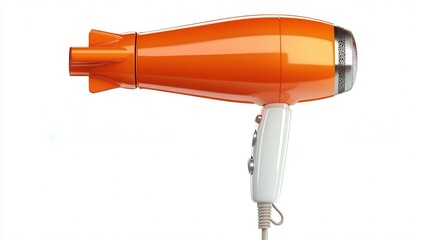 Hair dryer isolated on white background