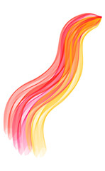 abstract colorful wave
