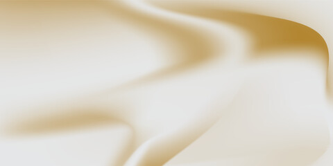 Close-up texture of natural gold silk. Light Golden fabric smooth texture surface background art