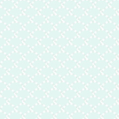 花のスカラップ模様のシームレスパターン（グリーン）ー ミントグリーンが爽やかな小花のカラップ模様。デザインペーパー、マスキングテープ、マスキングシールブック、フレークシール、手帳デコ素材、ノート表紙、ハンカチ、箸、マグカップ、皿、キッチンクロス、キッチン雑貨、ポーチ等に最適。