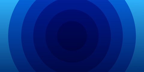 3d blue concentric circle pattern background