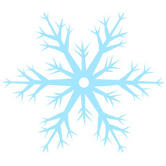 Vector illustration of snowflake. Snowflake symbols. Snowflake icons set. Best for winter season theme.