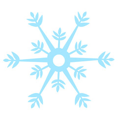 Vector illustration of snowflake. Snowflake symbols. Snowflake icons set. Best for winter season theme.