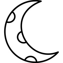 Moon Crescent Icon © Muhammad