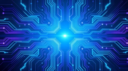 Abstract circuit board pattern - Powered by Adobe